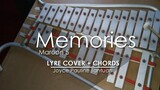 Memories - Maroon 5 - Lyre Cover