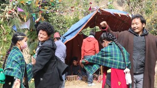 Dance in Traditional Cultural Nepalese Music Panchebaja | Marriage in Nepal |