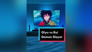 giyuutomioka vs rui demonslayer kimetsu_no_yaiba kny tanjiro nezuko anime kimetsinoyaiba otaku huelights inosuke animeart