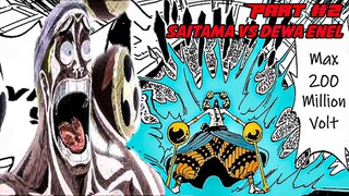 SAITAMA VS DEWA ENEL FULL FIGHT - ONE PIECE X ONE PUNCH MAN SUB INDO - #13