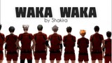 Haikyu Amv(Waka Waka by Shakira)