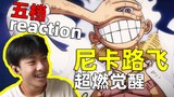 Watch Nika Luffy with an eight-year-old Pirates fan! Episode 1071, five-speed reaction! Super burnin