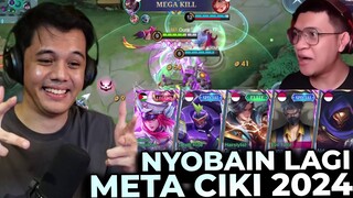 Akhirnya Setelah Percobaan Ke 999 Kalinya Berhasil Juga Pake META CIKI!! - Mobile Legends