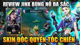 [LMHT Tốc Chiến] Jinx Bùng Nổ Đa Sắc Trang Phục Độc Quyền Tốc Chiến