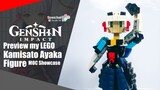 Preview my LEGO Kamisato Ayaka Figure MOC from Genshin Impact | Somchai Ud