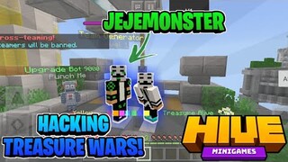 Minecraft | Hacking treasure wars with Jejemonster211 (TAGALOG)