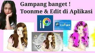 Tutorial Edit Foto Jadi KARTUN [apk IBIS PAINT]