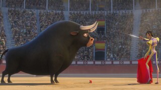 In order to avoid being turned into beef jerky, the bull tries to become a bullfighting champion, a 