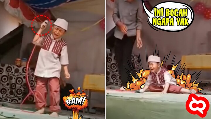 Pengen Ketawa 😂 Tapi Takut Dosa! Momen Lucu Bocah Saat Demam Panggung, Gak Nyangka Sampai Gini...