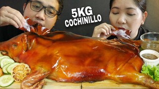 COCHINILLO MUKBANG | ROASTED SUCKLING PIG | COLLAB WITH @Diskarteng Basic| SPONSORED BY @NATSU