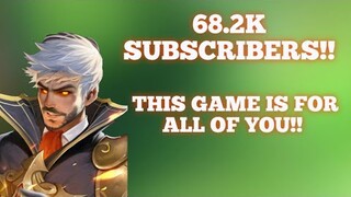 This Game is for my 68.2K SUBSCRIBERS | WICKEDVASH ALUCARD | MLBB