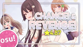 [osu!] ★4.87 Osananajimi ga Zettai ni Makenai Love Comedy OP | Chance! & Revenge! - Azuna Riko