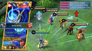 YUZUKE PICKS GUSION ? And This is What Happen!|MLBB