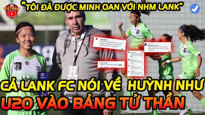 Sau Khi Huỳnh Như Ghi 2 Bàn, Cả Lank FC Nói Điều Đầu Bất Ngờ, NHM Việt Nam Tự Hào