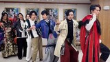 [Kamen Rider Ultra Fox x King Sentai] Men's Team! The polar fox team and the kings lined up to dance