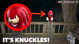 KNUCKLES CAPTURED ON VIDEO IN REAL LIFE! *Sonic the Hedgehog 2*