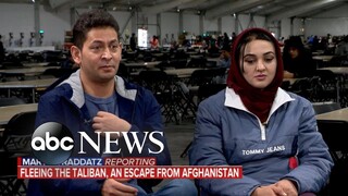 Former Afghan interpreter reflects on fleeing the Taliban, journey to US | ABC News