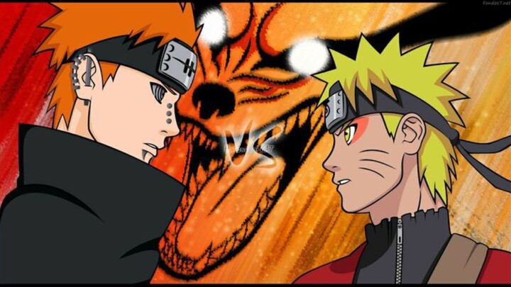 Salah satu pertarungan epik. Naruto VS Pain