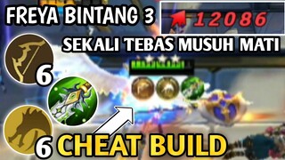 GILA SEKALI TEBAS MUSUH TEWAS ! FREYA BINTANG 3 CRYSTAL 6 MARKSMAN & 6 DRAGON ALTAR | MAGIC CHESS