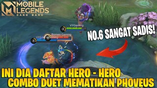 HERO-HERO COMBO DUET MAUT UNTUK PHOVEUS - MUSUH BAKALAN MENANGIS KALAU KETEMU MEREKA!