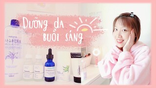 Các bước dưỡng da buổi sáng không thể thiếu | Skincare dành cho người mới bắt đầu