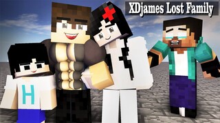 MONSTER SCHOOL : XDJAMES LOST FAMILY HAPPY ENDING - SAD MINECRAFT ANIMATION