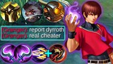PLEASE DON'T "SPAM RECALL" IN FRONT OF DYRROTH | GLOBAL DYRROTH BEST BUILD & EMBLEM - MLBB