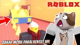 KITA BAKAR MOBIL AYAH BIAR BOLOS SEKOLAH - Roblox Indonesia