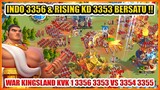 KINGDOM INDO 3356 & RISING 3353 BERSATU DI KINGSLAND !! WAR KVK ROK 3356 3353 VS 3354 3355