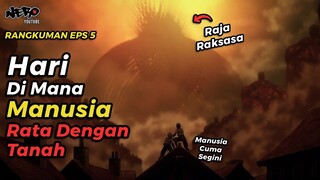 TAK ADA TEMPAT AMAN UNTUK BERSEMBUNYI  ALUR CERITA ANIME ATTACK ON TITAN FINAL P