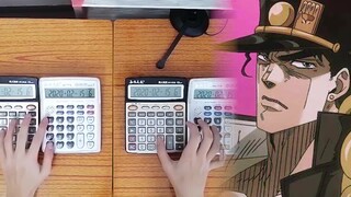 "Stardust Crusaders" JoJo's Bizzare Adventure dengan Empat Kalkulator