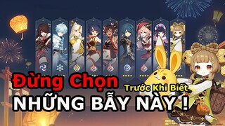 Cách Chọn 4-Sao Cho Riêng Bạn, Đừng Dính Những Cái Bẫy Này ! | Genshin Impact 3.4