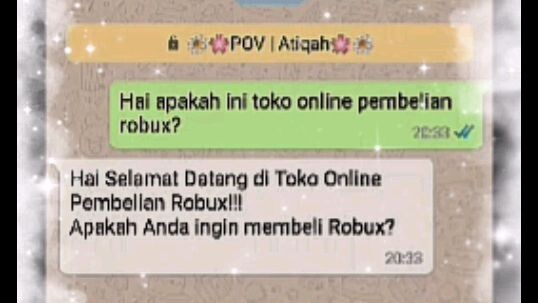 POV :: Beli Robux