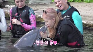 BLACKPINK having fun with Hua!