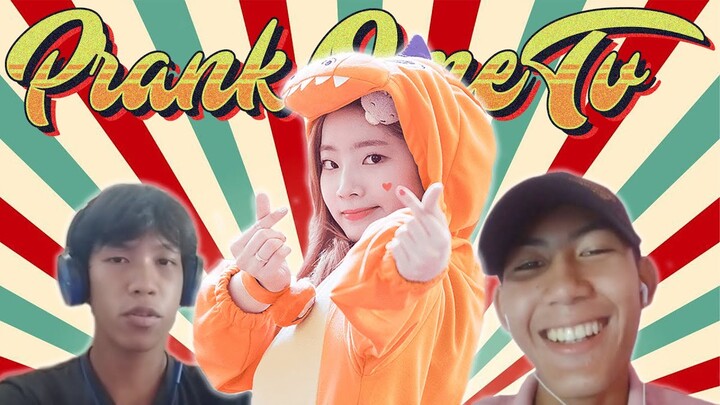 FAKE CAM PRANK PAKAI VIDEO DAHYUN TWICE DI OME TV