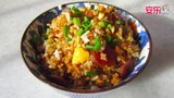 Easy cooking way : Fried rice with egg & soy sauce 豉撚蛋炒饭