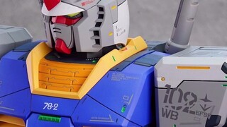 [Pengerjaan IUA] Tampilan produk jadi Gundam - Pemisahan warna yang bagus dari Mega Origin