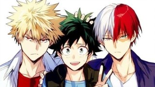 My Hero Academia art ✨(todoroki shoto,midoriya izuku and bakugou katsuki)✨ by me🥰💖