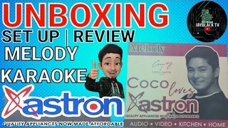 ASTRON MELODY DVD KARAOKE | UNBOXING AND SET UP