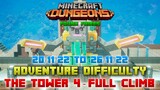 The Tower 4 [Adventure] Full Climb, Guide & Strategy, Minecraft Dungeons Fauna Faire