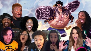 GEAR 4 ! ONE PIECE EPISODE 725 & 726 BEST REACTION COMPILATION