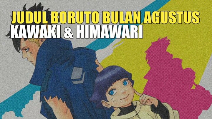 BORUTO BULAN AGUSTUS