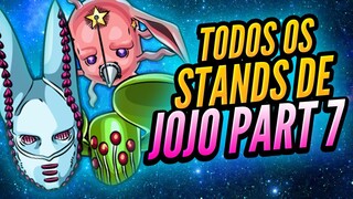 Todos Os STANDS de STEEL BALL RUN (Todos os Stands de JOJO Part 7)