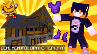 NETHERITE KEKAYAAN DAN PROGRES MANSION! Bakwan SMP #15