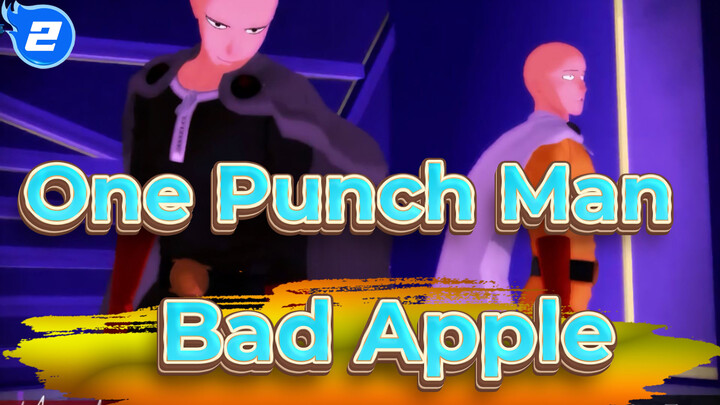 One Punch Man|[MMD]Bad Apple!![Senseix2]_2