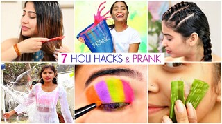 Life Saving HOLI HACKS & Funny PRANK | Anaysa