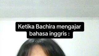 ketika bachira belajar bahasa inggris