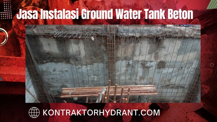 Jasa instalasi ground water tank beton