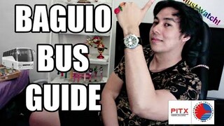 BUS GUIDE going to BAGUIO! PITX and Bus Review!