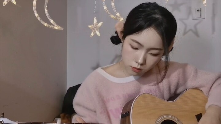[Gaya Jari | Gitar] Kamu sebut ini bintang kecil? Sampul "Like a Star": Youngso Kim